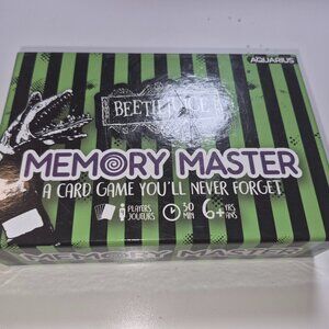 Beetlejuice Memory Master Card Game by AQUARIUS.